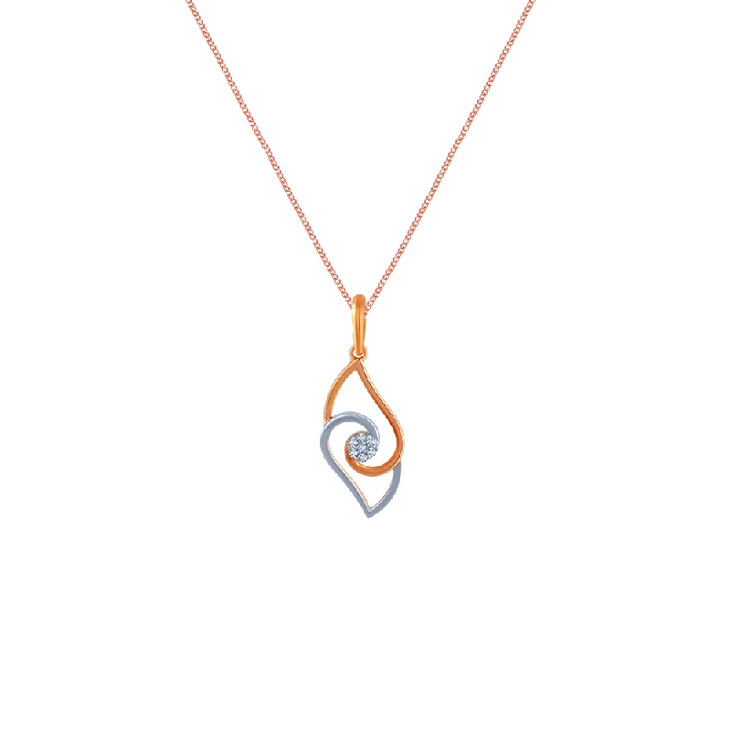 necklaces for bridal elegance -Entangled Precision Diamond Pendant