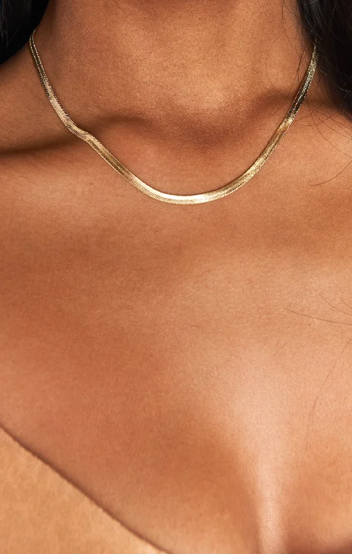 necklaces long chain style -LUV AJ x SIVAN AYLA Barcelona Necklace ~ Gold