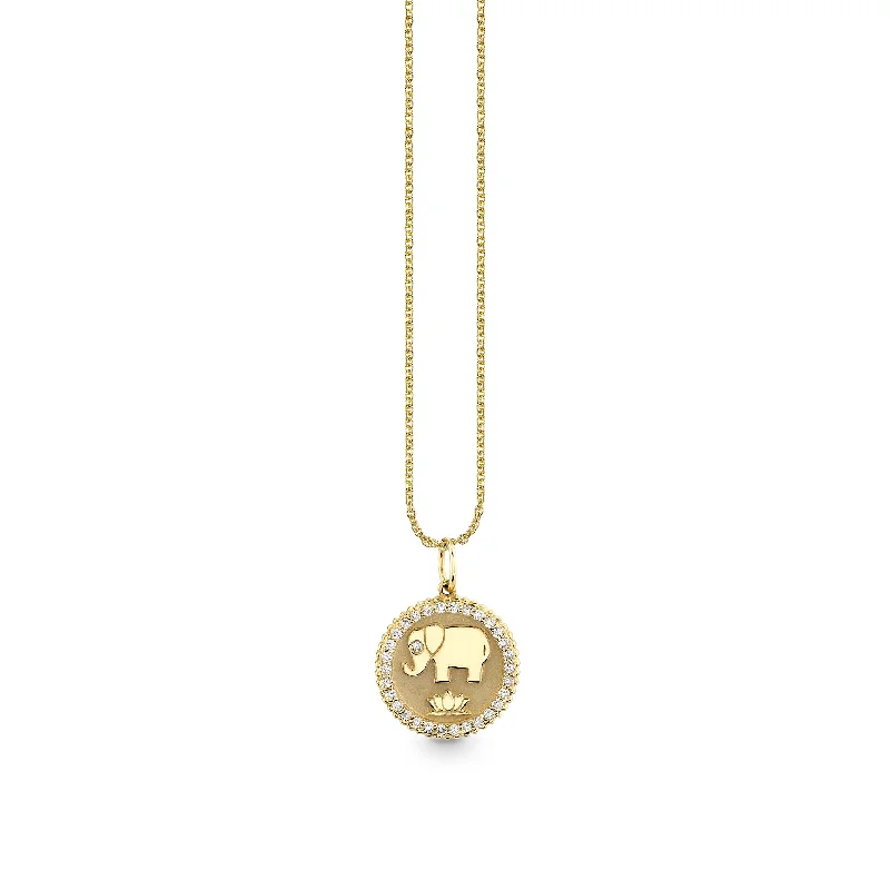 Sydney Evan x Wildlife SOS Gold & Diamond Elephant Coin