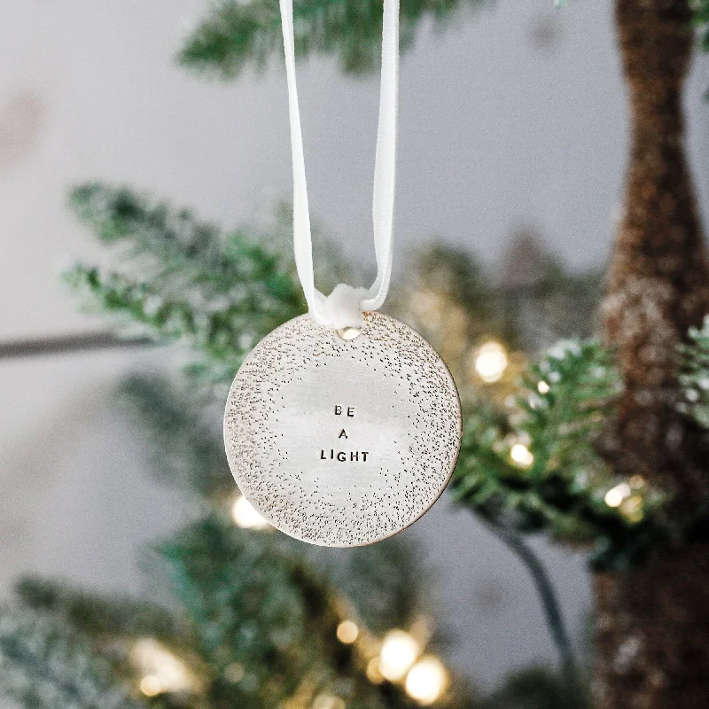 DIAMOND DUSTED FRINGE HEIRLOOM ORNAMENT