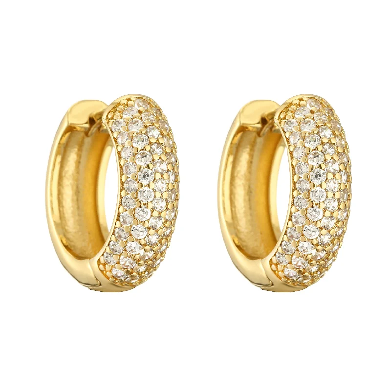 Golden Big Ring 1 Pair