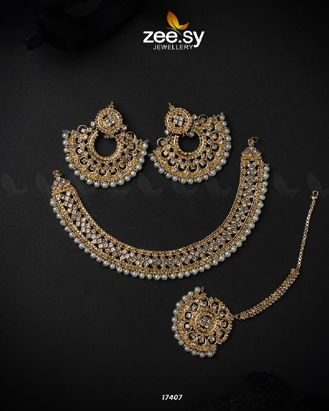 necklaces with amethyst purple -Gul-E-Rana Necklace