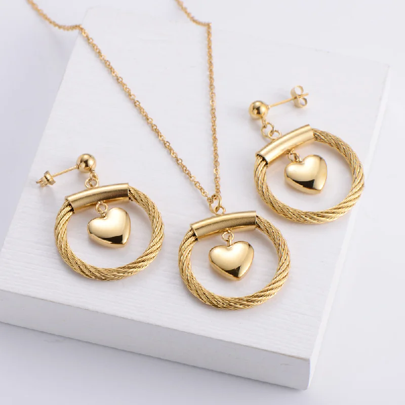 【 Set 】 Earrings+Pendant