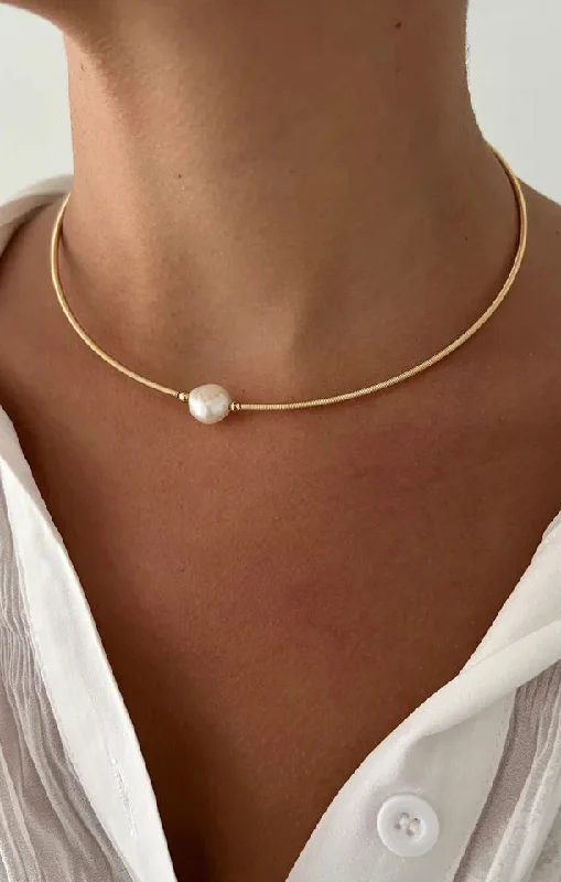 necklaces adjustable length fit -ALV Jewels Pearl Craze Necklace ~ Pearl