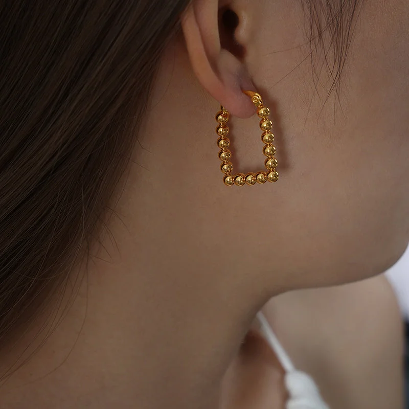 F1132-Gold Earrings