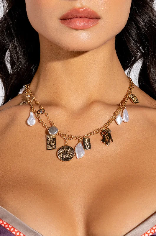 necklaces for bold fashion -PROTECTION SPELL NECKLACE SET