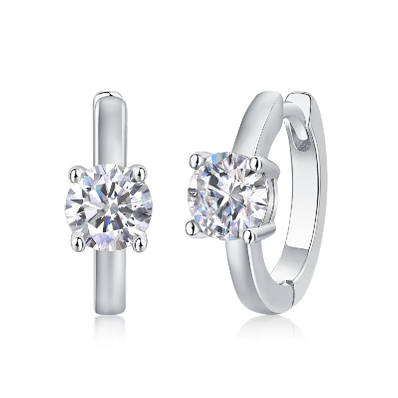 Moissanite 50 Points * 2 (Including Gift Box Certificate)