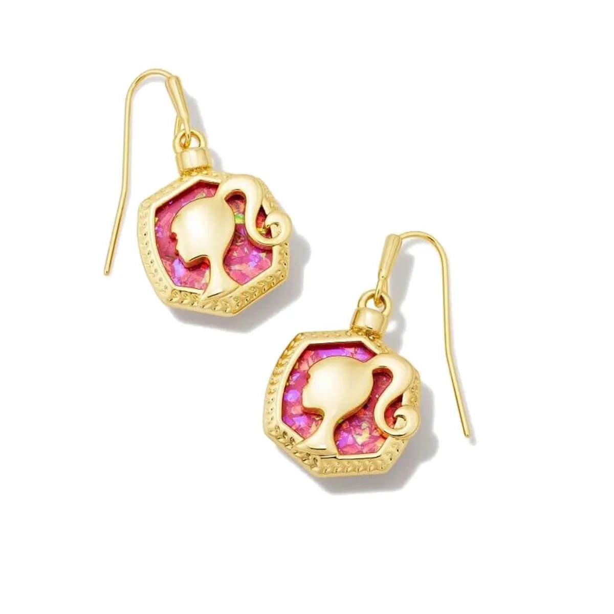 ladies earrings for beach wear -1 Pair Cartoon Style Cartoon Character  Plating Zinc Alloy Ear Studs