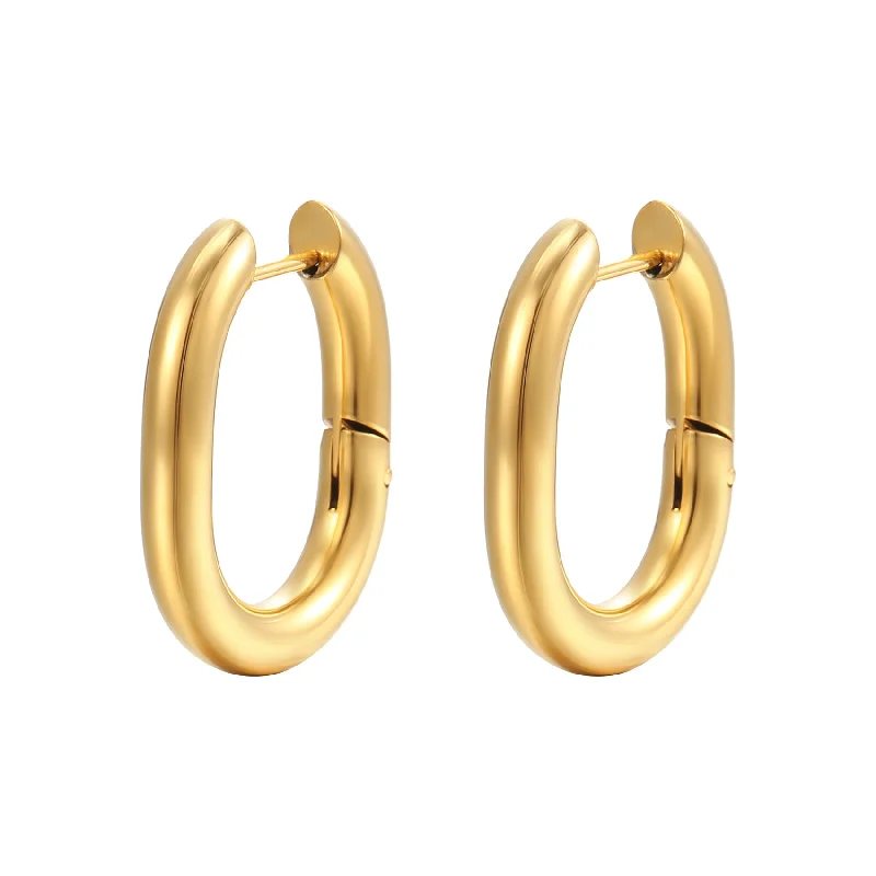 Coil Slit U-Shaped Gold