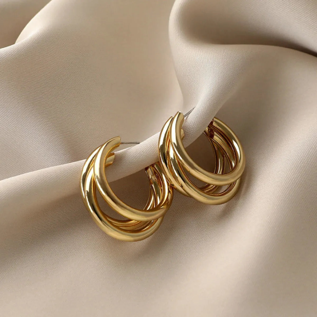 1# Earrings-Gold