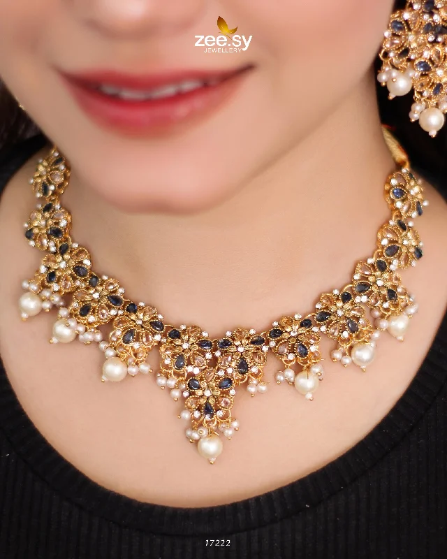 necklaces with white pearls -Magnolia Glimmer Necklace