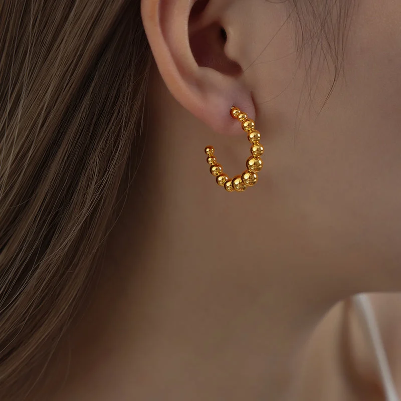 F1127-Gold Earrings