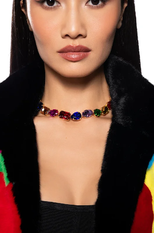 necklaces for party glamour -CARDI NECKLACE