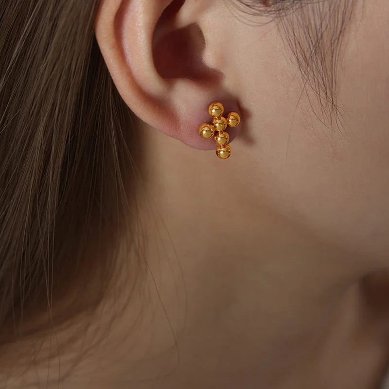 F1128-Gold Earrings