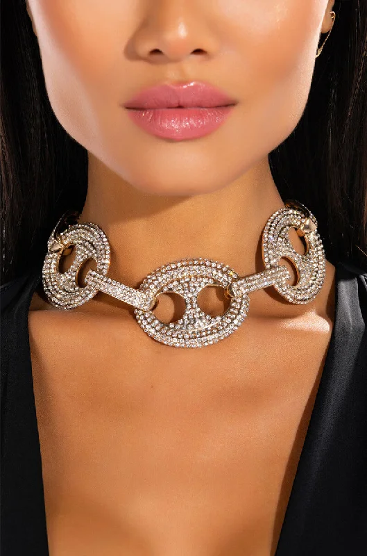 necklaces for stylish women -THICC LINK STATEMENT NECKLACE