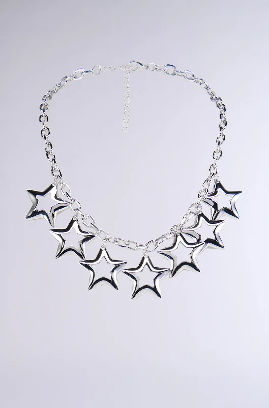 necklaces with red ruby -ALWAYS THE STAR NECKLACE