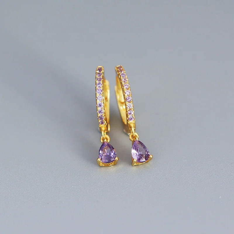 Yellow Gold (Purple Diamond)