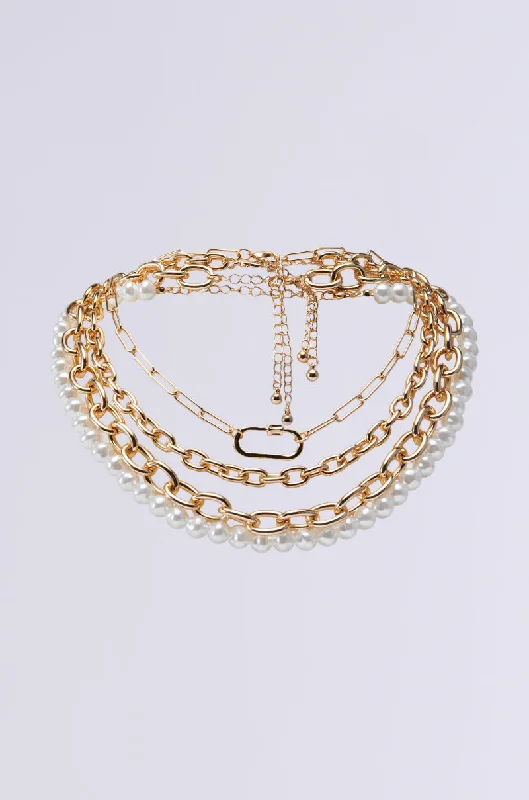 necklaces lightweight daily use -PERFECT LAYERED NECKLACE