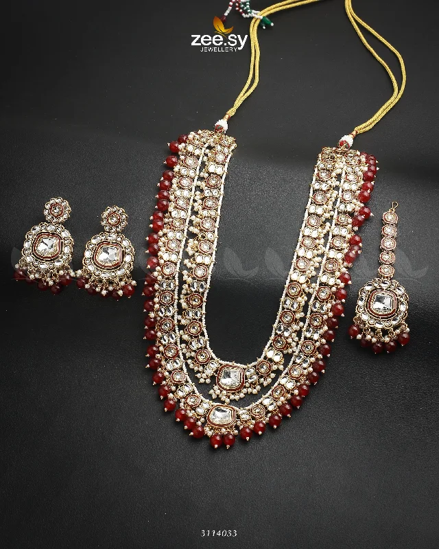 necklaces for stylish women -Acacia Malla Necklace Set