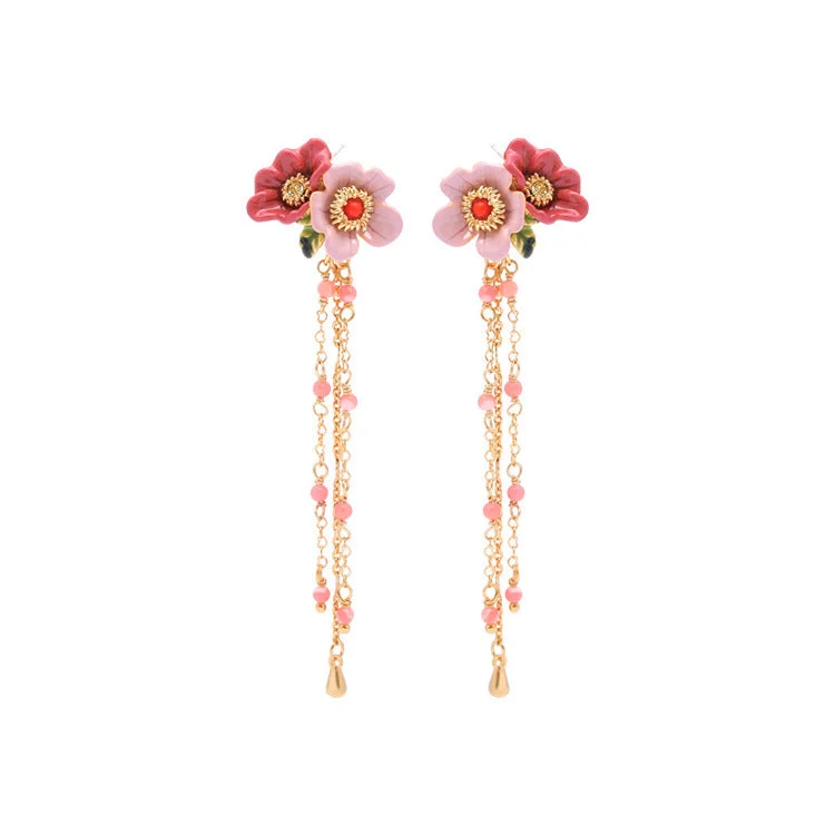 Tassel Flowers Earrings