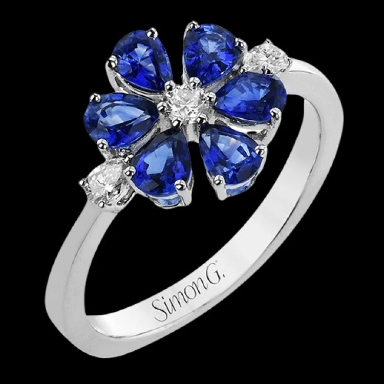 ladies rings for party glamour -LR3248 COLOR RING