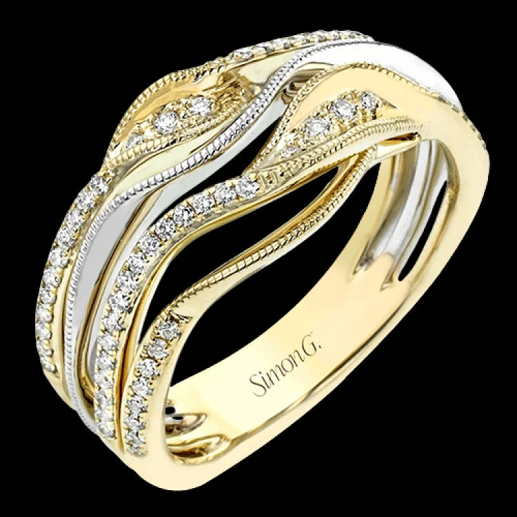 ladies rings with crystal sparkle -LR2808 RIGHT HAND RING