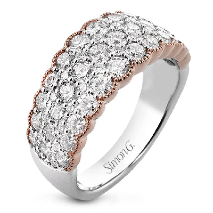 ladies rings for stylish women -LR3213 RIGHT HAND RING