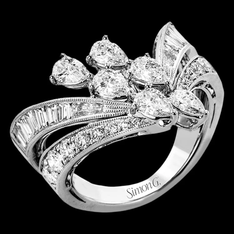 ladies rings eternity band style -LR3164 RIGHT HAND RING