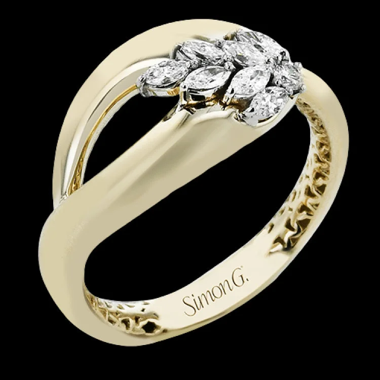 ladies rings for young women -LR4116 RIGHT HAND RING