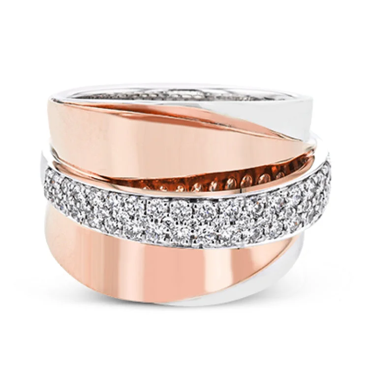 ladies rings trendy 2025 style -LR2879 RIGHT HAND RING