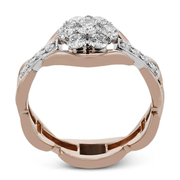 ladies rings for party glamour -LR3134 RIGHT HAND RING