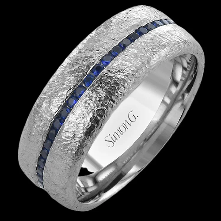 ladies rings with blue sapphire -LR3155 MEN RING