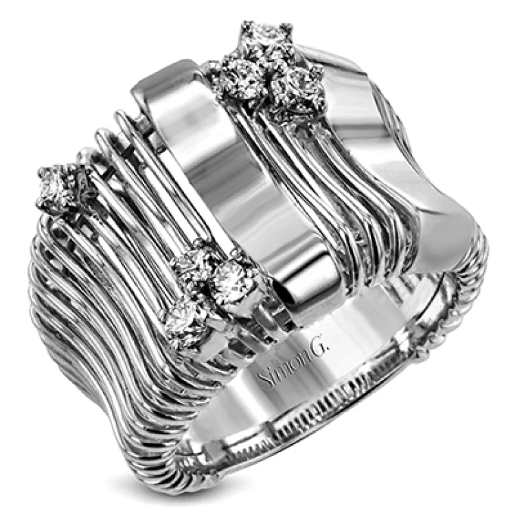 ladies rings dramatic bold style -LR2550 RIGHT HAND RING