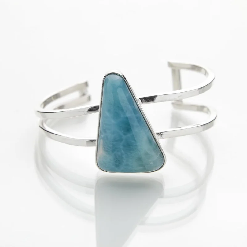 bracelets for evening wear -Larimar Cuff Bracelet Rohan