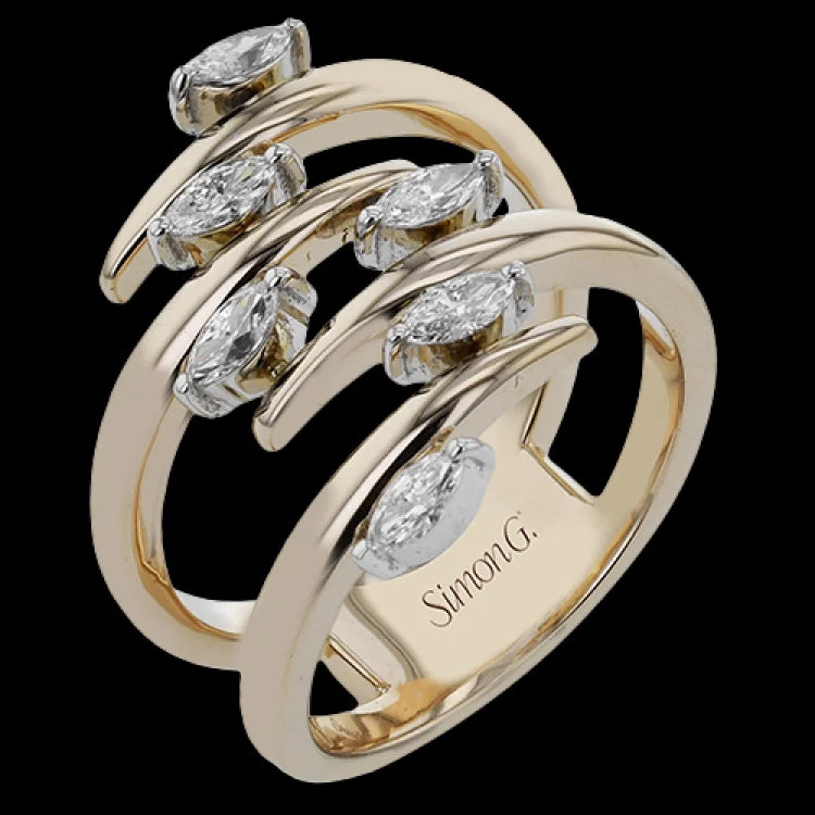 ladies rings for proposal gift -LR4828 RIGHT HAND RING