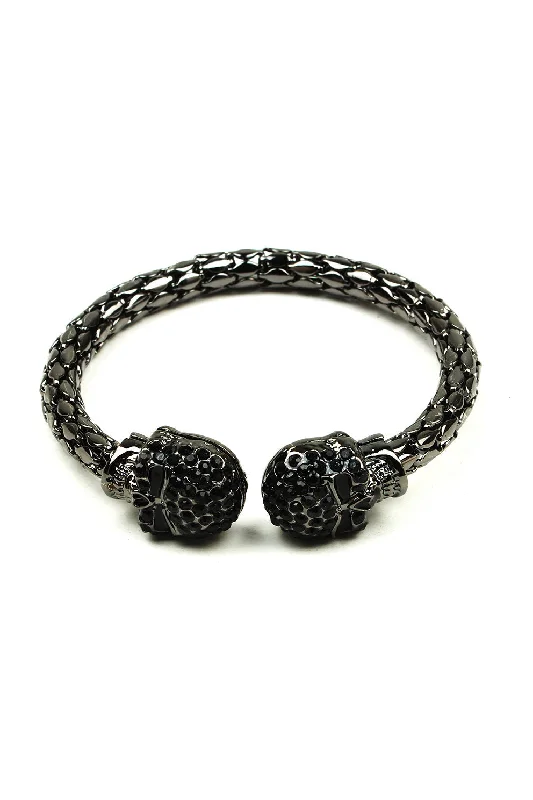 bracelets minimalist sleek design -Skull my Wrist Bracelet