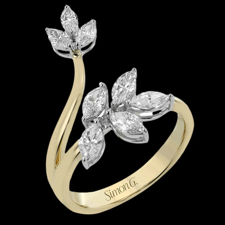 ladies rings affordable luxury -LR3238 RIGHT HAND RING