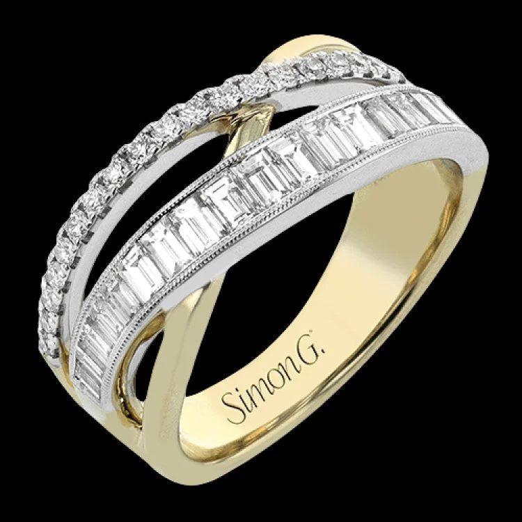 ladies rings hypoallergenic material -LR4837 RIGHT HAND RING