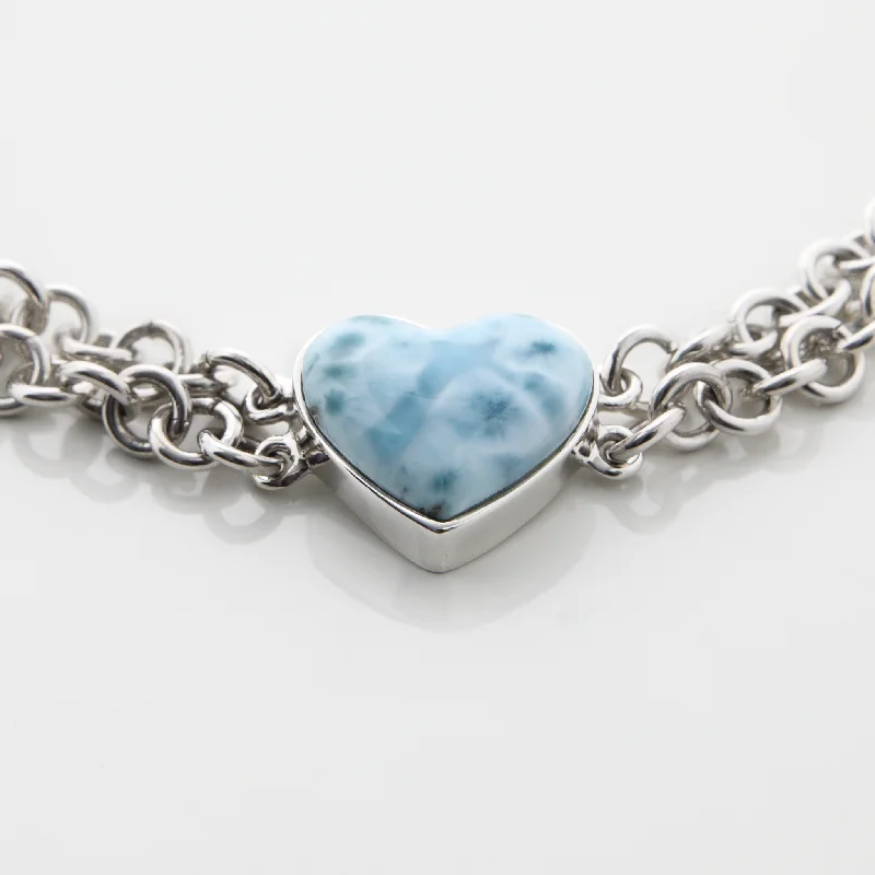 bracelets for evening wear -Catalina Heart Bracelet - S