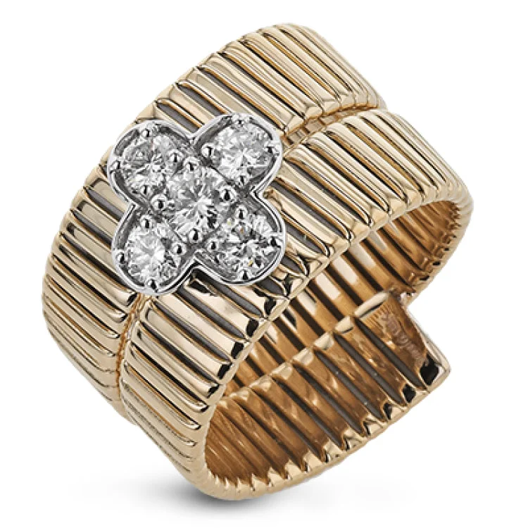 ladies rings for anniversary love -LR4793 RIGHT HAND RING