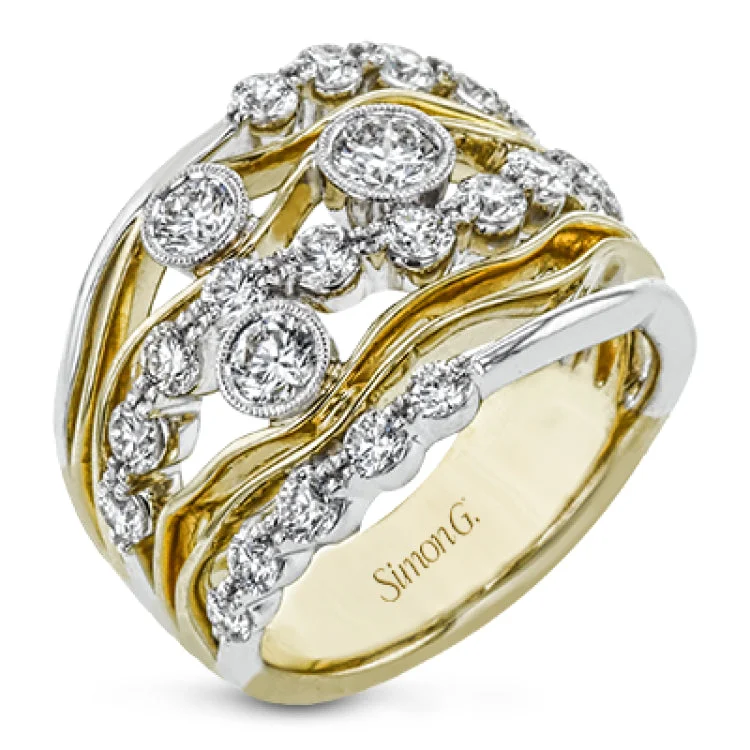 ladies rings for birthday surprise -LR2630 RIGHT HAND RING