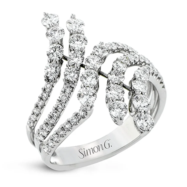 ladies rings for wedding vow -LR2720 RIGHT HAND RING