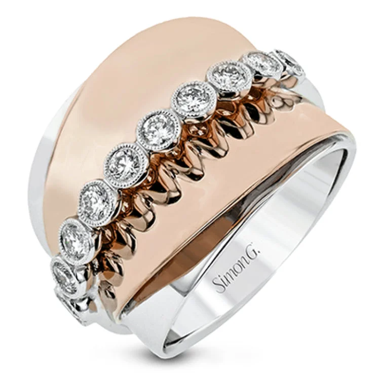 ladies rings for casual wear -LR2878 RIGHT HAND RING