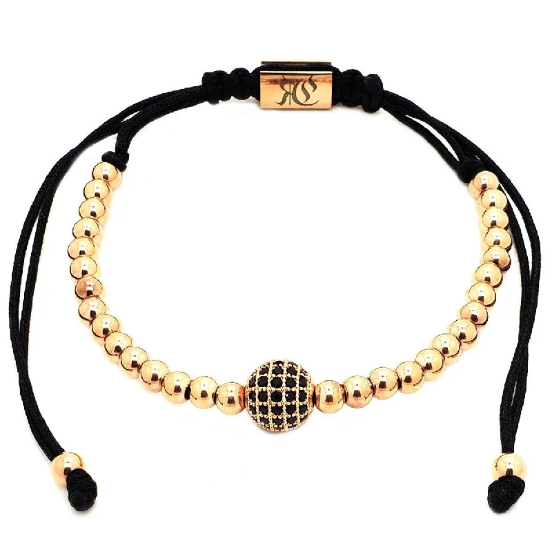 bracelets affordable luxury -18k Gold Plated CZ Diamond Ball Bracelet