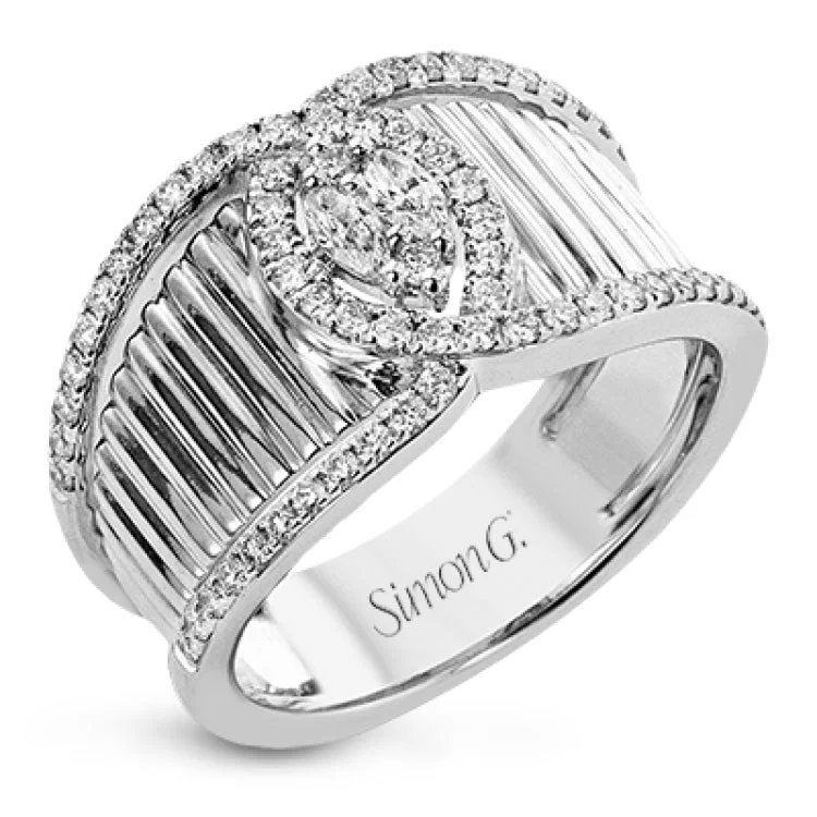 ladies rings silver minimalist style -LR3289 RIGHT HAND RING